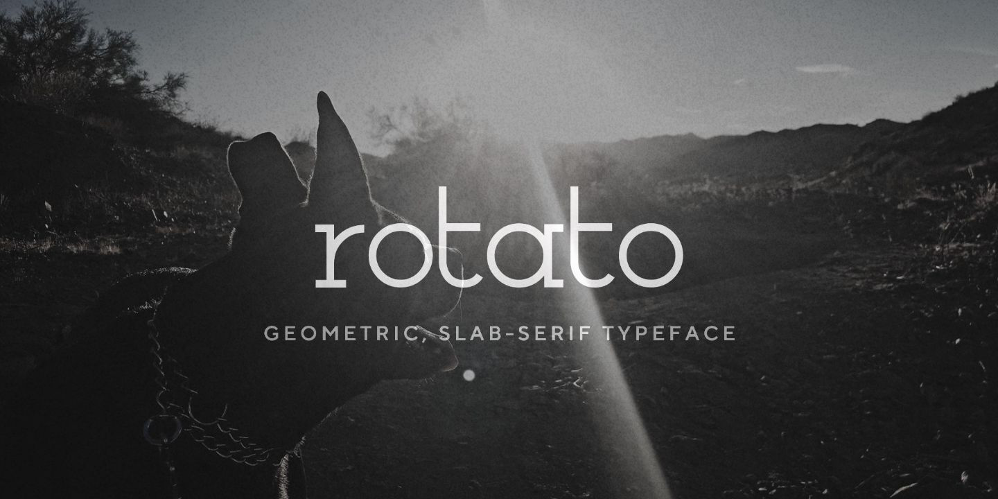 Rotato Font preview